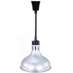 Rise & Fall Dome Heat Lamp Silver | Adexa A65121405