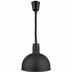 Rise & Fall Dome Heat Lamp Black | Adexa A65121502