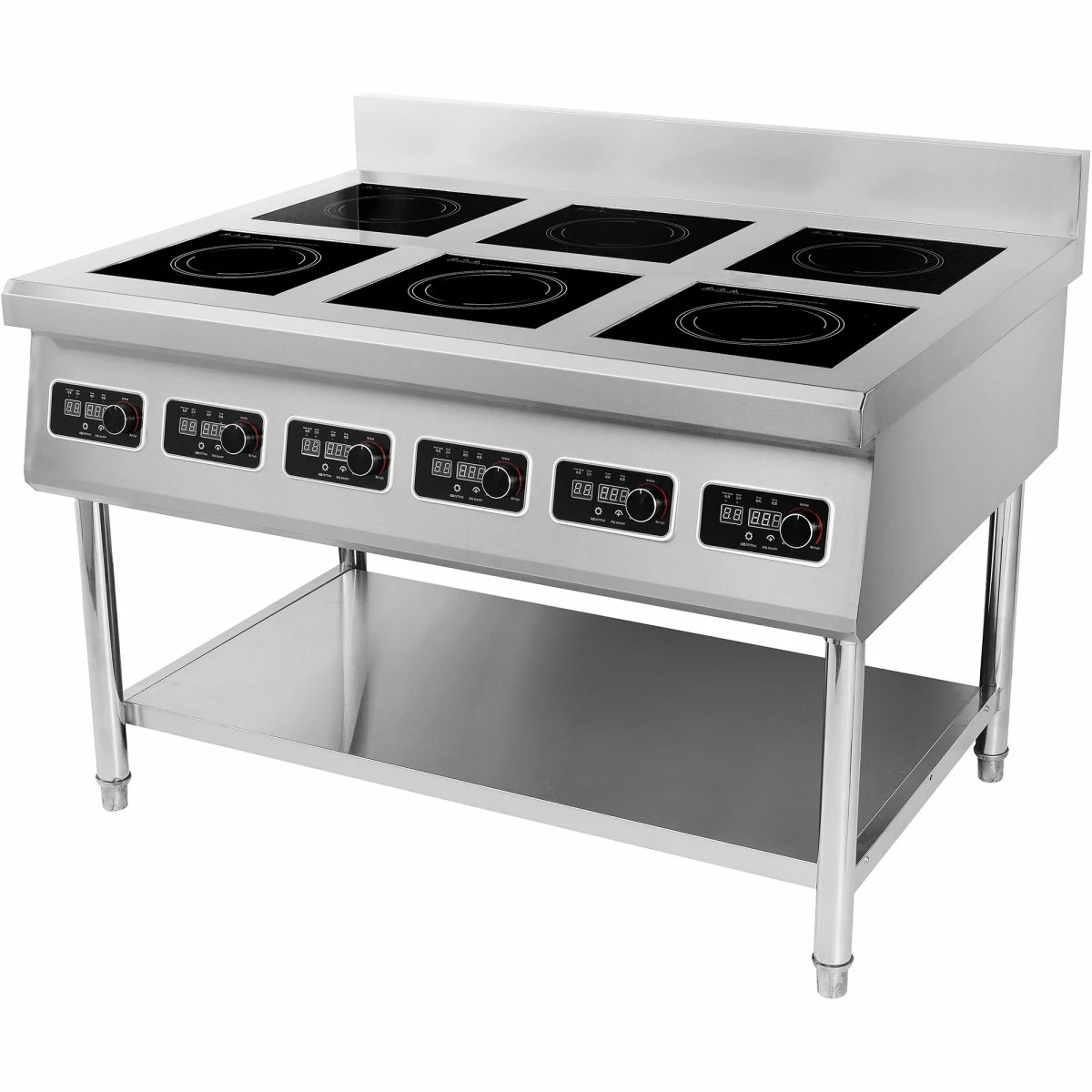 Professional Free Standing Induction Hob 6x3.5kW | Adexa AMTCD601