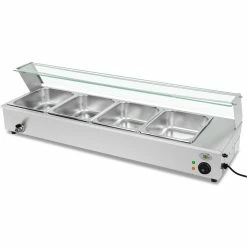 Display Bain Marie Countertop 4xGN1/2 | Adexa BM4D