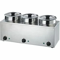 Bain Marie 3 Hot Pots 3x3.5 Litres | Adexa BMP43
