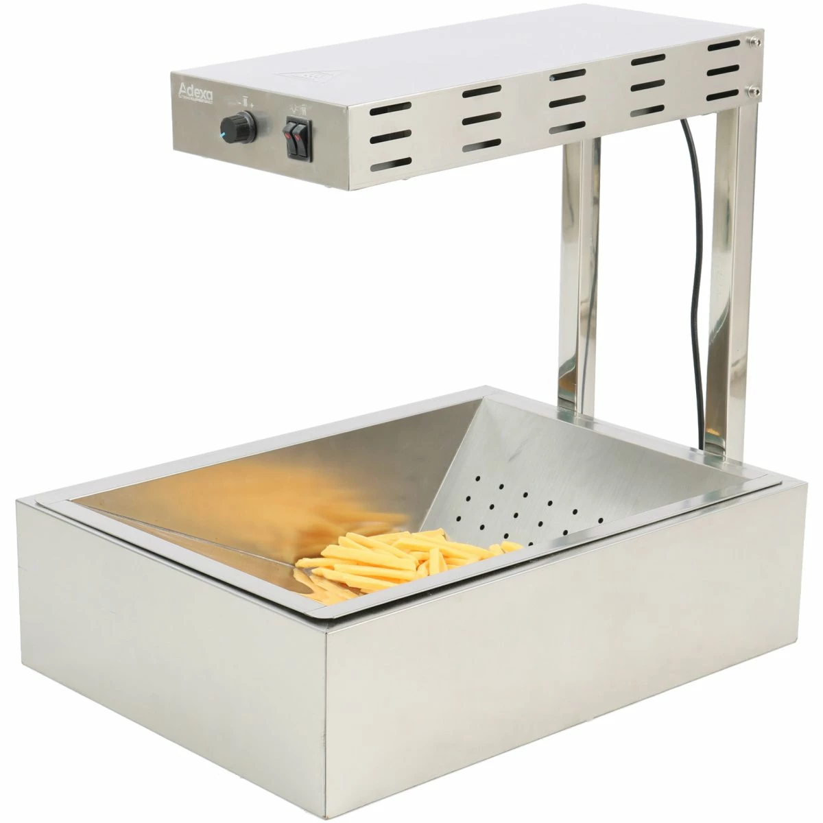 Commercial Food Warmer & Chip Scuttle| Adexa EFFS01B