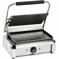 Heavy Duty Large Panini Contact Grill 2.2kW Smooth | Adexa EG02B