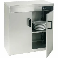 Hot Cupboard Plate Warmer 120 Plates Ø320mm | Adexa EPW2