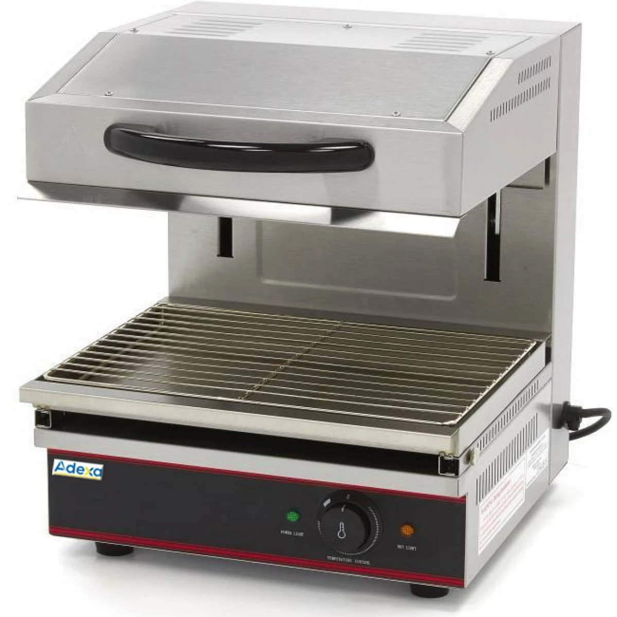 Commercial Lift Salamander Grill 2.8kW 440x320mm Grid Adjustable Height | Adexa ES2800L
