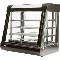 Commercial Heated Showcase Food Warmer 150 Litres Countertop | Adexa FM36