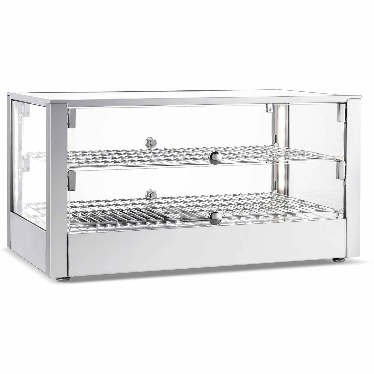 2 Tier Heated Display Case 80 Litres Countertop | Adexa HW80