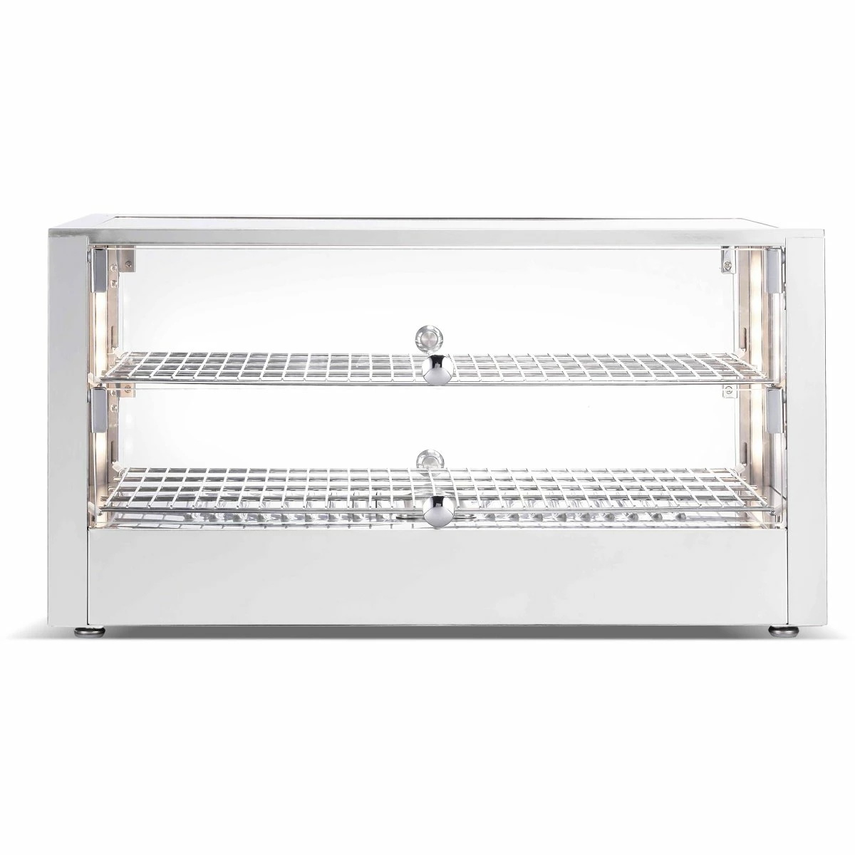 2 Tier Heated Display Case 80 Litres Countertop | Adexa HW80 - Image 2