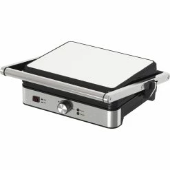 180 Degree Panini Contact Grill 2-in-1 Ribbed | Adexa KJ206