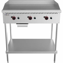 Commercial Gas Griddle Freestanding 915mm Width | Adexa MGG36MF