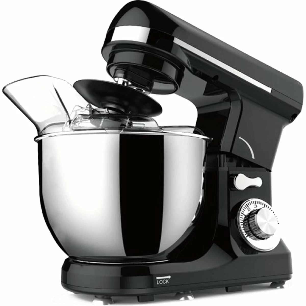 Professional Countertop Planetary Mixer 5 Litres 1kW Black | Adexa MK37C