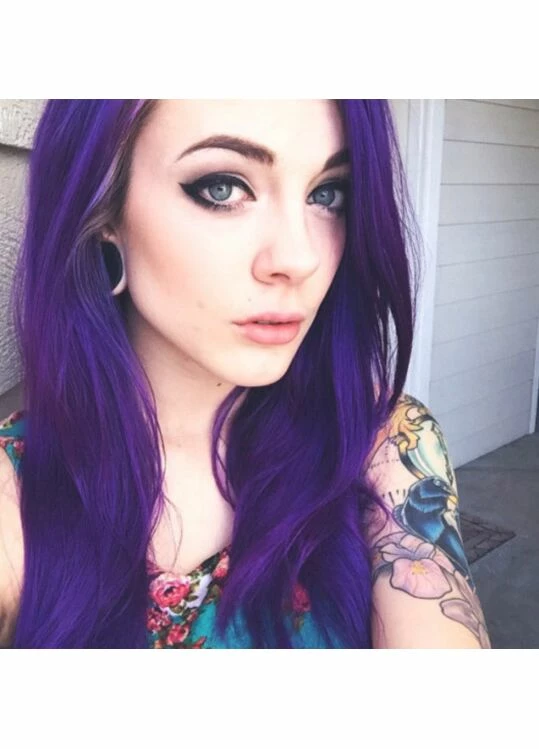 Amplified Manic Panic Semi Permanent Hair Colour EU Formula - Ultra Violet - Image 3