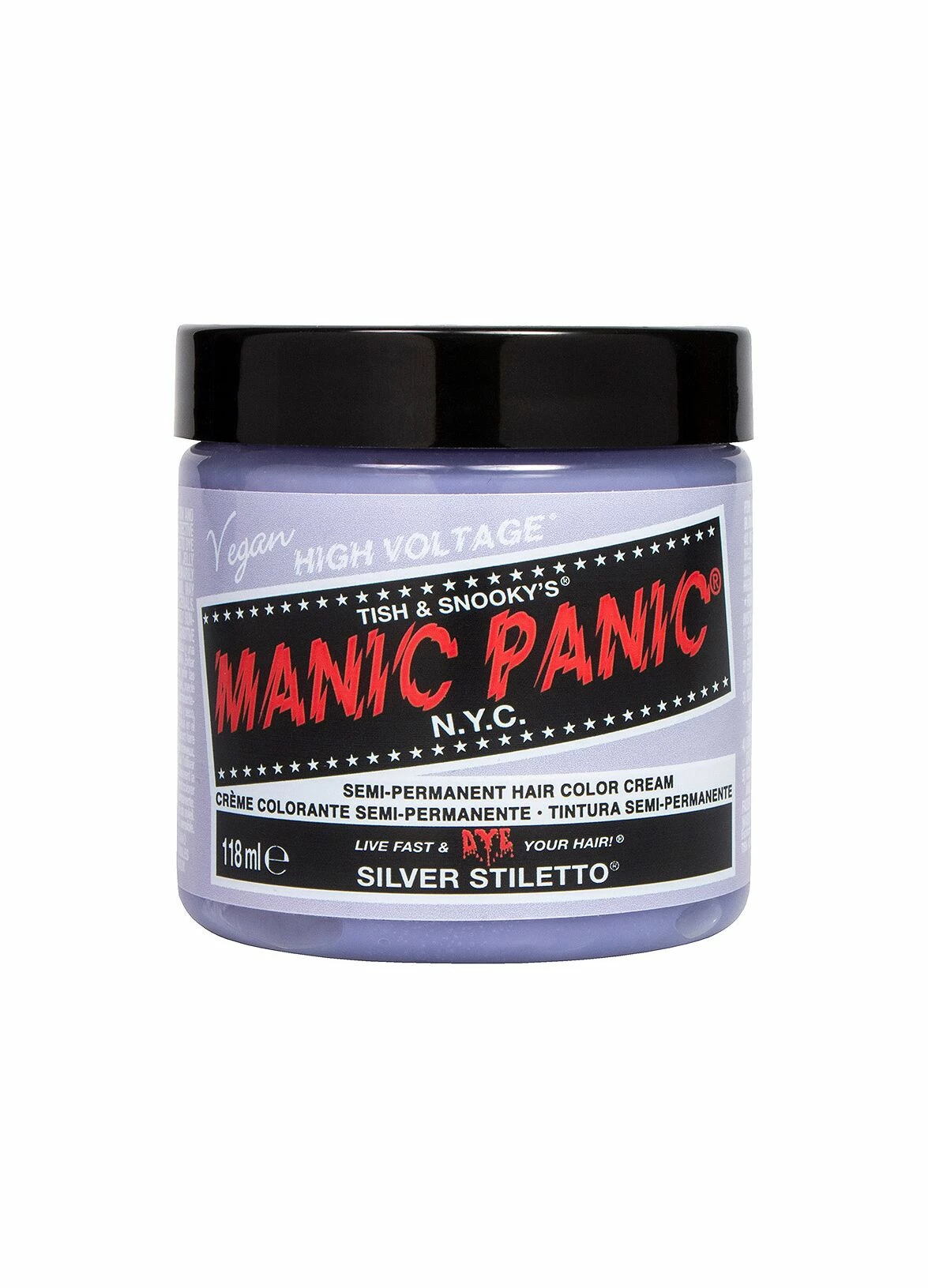 Manic Panic Classic Cream Hair Colour - Silver Stiletto - Image 5