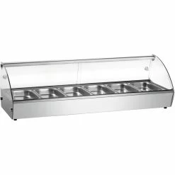 Hot Display Showcase 6xGN1/3 Countertop | Adexa RTR6