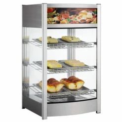 Heated Display Cabinet 97 Litres Countertop | Adexa RTR97L