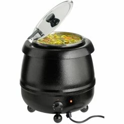 Soup Kettle Black 10 Litres | Adexa SK10