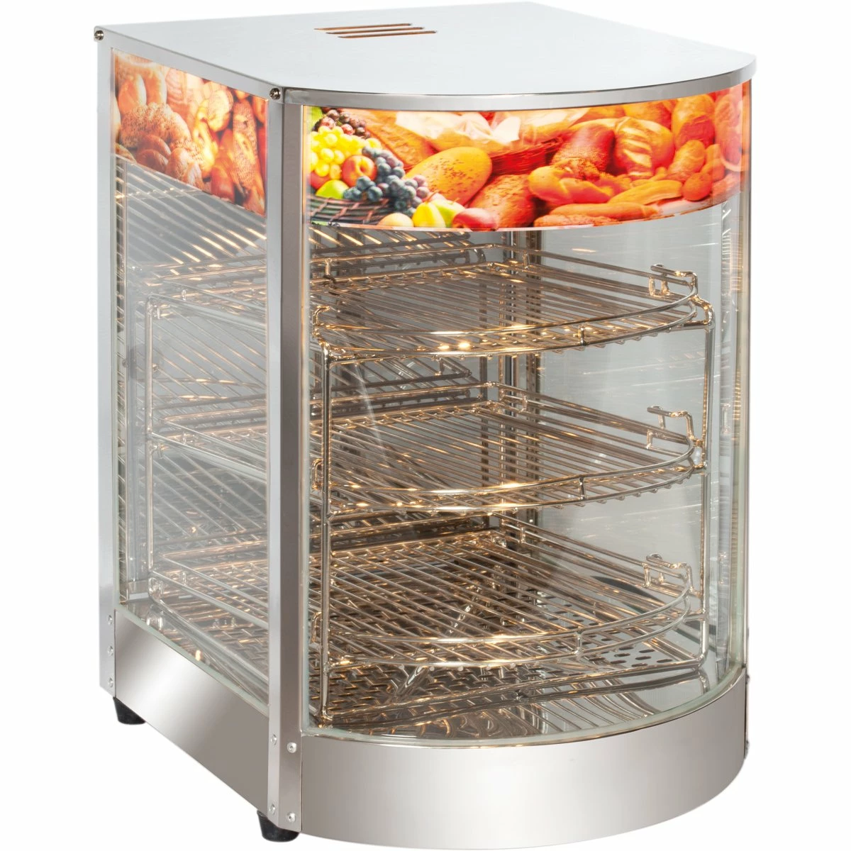 Commercial Hot Display Food Warmer Countertop 75 Litre | Adexa FW1P