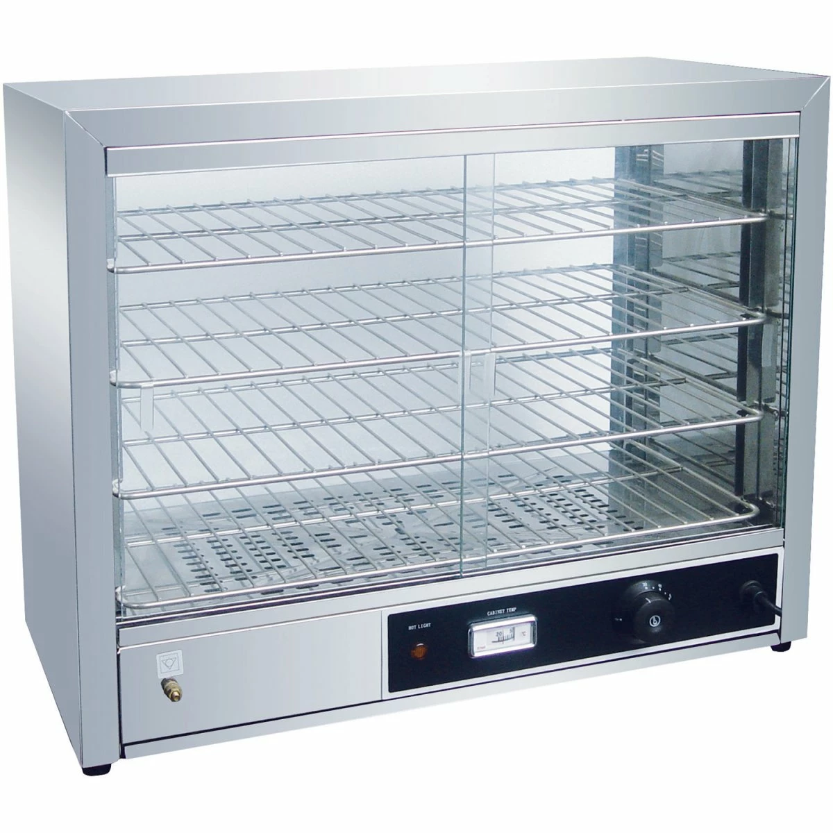 Commercial Hot Display Case Pie Warmer 5 Shelves Countertop | Adexa SW805