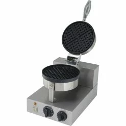 Commercial Waffle Maker Single Round | Adexa WB1