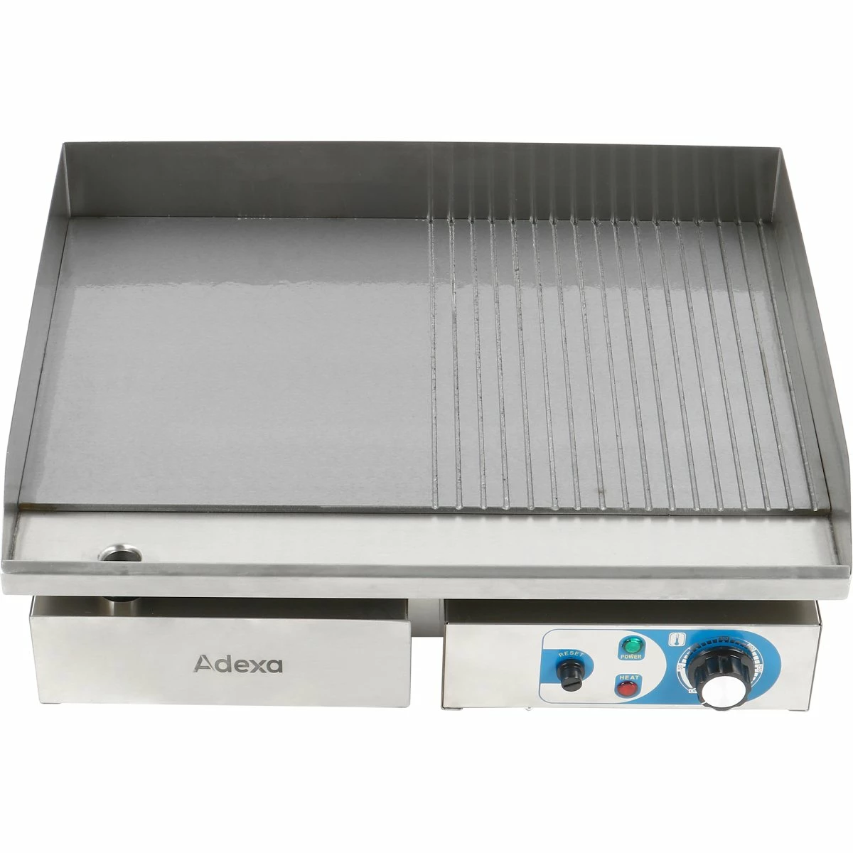 Commercial Griddle Smooth/Ribbed Medium 1 Zone 3kW Electric | Adexa WHEG818AFR - Image 3