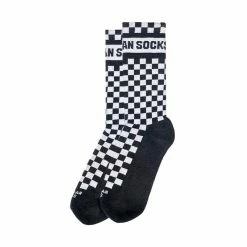 American Socks Checkerboard Mid High Socks