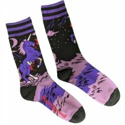 Attitude Clothing Evil AF Unicorn Socks