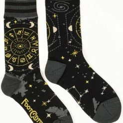 FootClothes Astrology Crew Socks