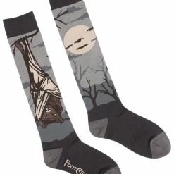 FootClothes Bat Knee High Socks
