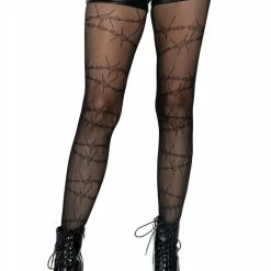 Leg Avenue Barbed Wire Fishnet Tights