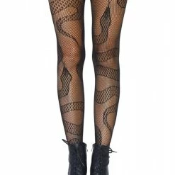 Leg Avenue Snake Fishnet Tights