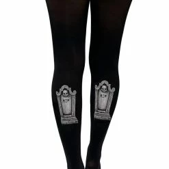 Pamela Mann RIP Tombstone Transfer Tights