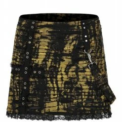 Punk Rave Stormy Grunge Mini Skirt