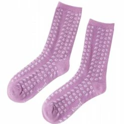 Punky Pins Fuck Print Sweary Socks