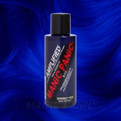 Amplified Manic Panic Semi Permanent Hair Colour EU Formula - Rockabilly Blue