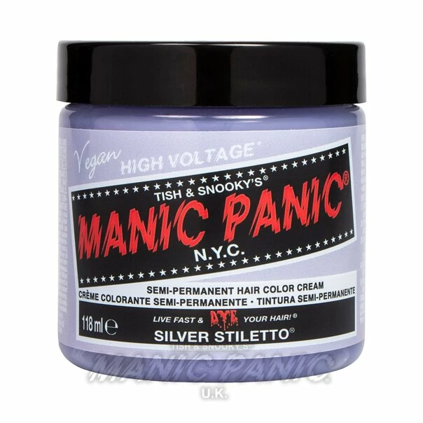 Manic Panic Classic Cream Hair Colour - Silver Stiletto - Image 6