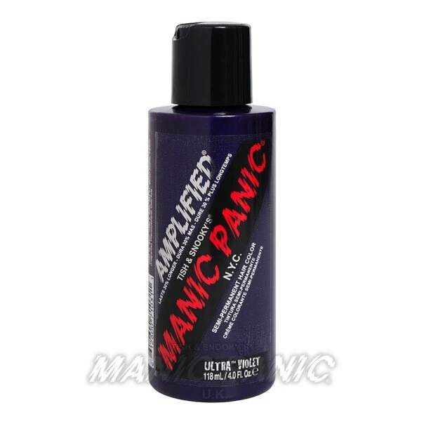Amplified Manic Panic Semi Permanent Hair Colour EU Formula - Ultra Violet - Image 4