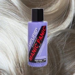 Amplified Manic Panic Semi Permanent Hair Colour EU Formula - Virgin Snow